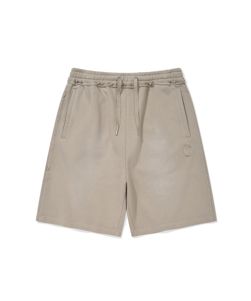 COVERNAT(カバーナット)の「Cロゴローハイエッジダイングスウェットショーツベージュ(その他パンツ・メンズ・その他・SMALL/MEDIUM/LARGE/X-LARGE)」の2枚目の写真