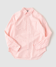 GITMAN VINTAGE ORANGE STRIPE SPRING OXFO