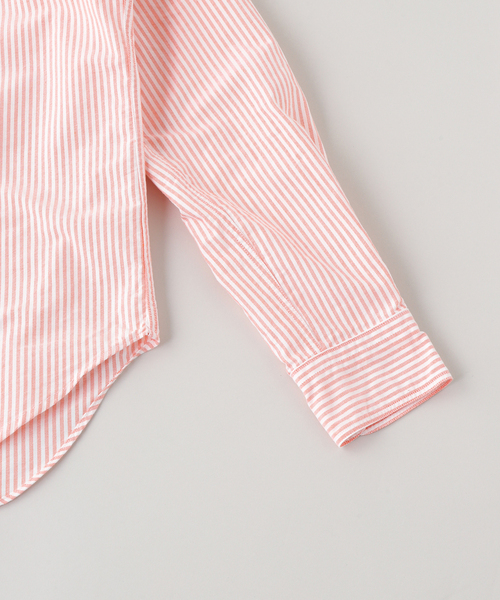 GITMAN VINTAGE（ギットマン ヴィンテージ）の「GITMAN VINTAGE ORANGE STRIPE SPRING OXFO（シャツ/ブラウス・メンズ・オレンジ・LARGE/MEDIUM）」の3枚目の写真