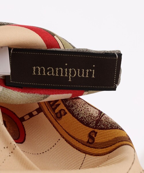 manipuri（マニプリ）の「【別注】MANIPURI SCARF ハンドバッグ（ハンドバッグ・レディース・ライトベージュ・FREE）」の10枚目の写真