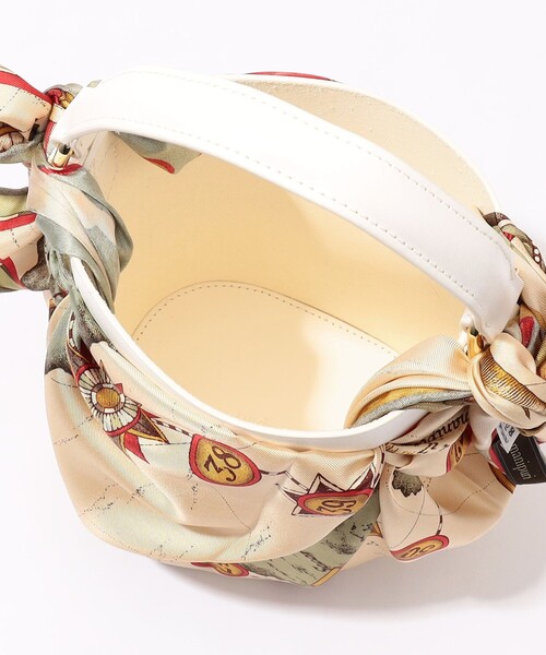 manipuri（マニプリ）の「【別注】MANIPURI SCARF ハンドバッグ（ハンドバッグ・レディース・ライトベージュ・FREE）」の14枚目の写真
