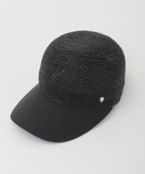 Helen Kaminski/ヘレンカミンスキー】Vivette Raffia & Linen Cap