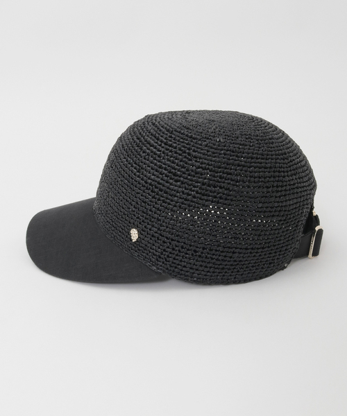 Helen Kaminski/ヘレンカミンスキー】Vivette Raffia & Linen Cap