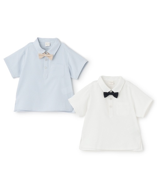 petit main(プティマイン)の「【WINDRY】タイつきシャツ(シャツ/ブラウス・キッズ・オフホワイト/ブルー・130cm/110cm/100cm/120cm/90cm)」の14枚目の写真