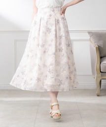 ASTORIA ODIER（アストリアオディール）の「オパール花柄フレアスカート（スカート）」