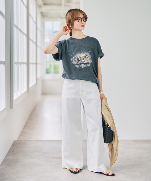 パンツ Spick & Span 5 1/2 8oz LOOSE WIDE DENIM 5 1/2 8oz LOOSE WIDE DENIM（デニムパンツ）｜Spick & Span（スピック