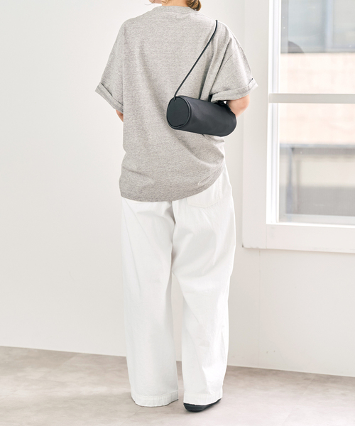 Spick & Span（スピックアンドスパン）の「5 1/2 8oz LOOSE WIDE DENIM（デニムパンツ・レディース・サックスブルー/ホワイト・26/27/28/29）」の19枚目の写真