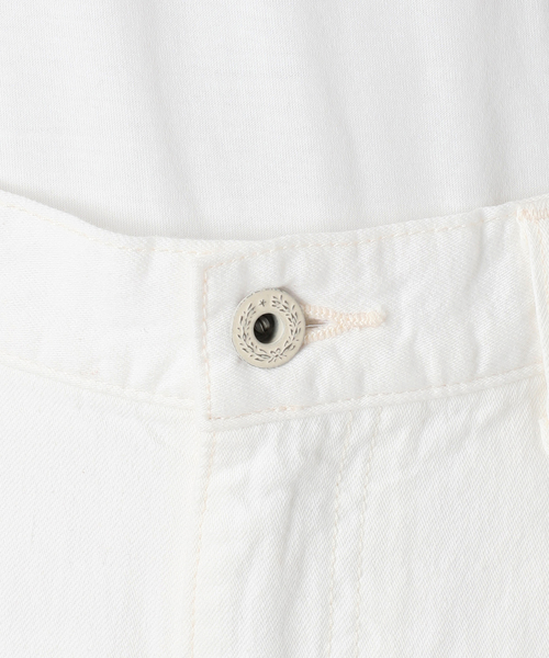 Spick & Span（スピックアンドスパン）の「5 1/2 8oz LOOSE WIDE DENIM（デニムパンツ・レディース・サックスブルー/ホワイト・26/27/28/29）」の12枚目の写真