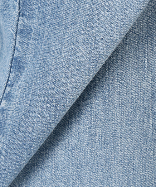 Spick & Span(スピックアンドスパン)の「5 1/2 8oz LOOSE WIDE DENIM(デニムパンツ・レディース・サックスブルー/ホワイト・26/27/28/29)」の18枚目の写真