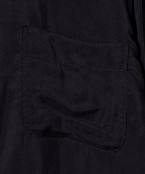 NICE WEATHER(ナイスウェザー)の「<NICE WEATHER>サテン オープンカラー シャツ(シャツ/ブラウス・レディース・ネイビー/ピンク・S/M)」の12枚目の写真