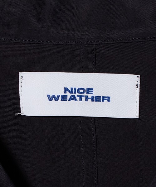 NICE WEATHER(ナイスウェザー)の「<NICE WEATHER>サテン オープンカラー シャツ(シャツ/ブラウス・レディース・ネイビー/ピンク・S/M)」の18枚目の写真