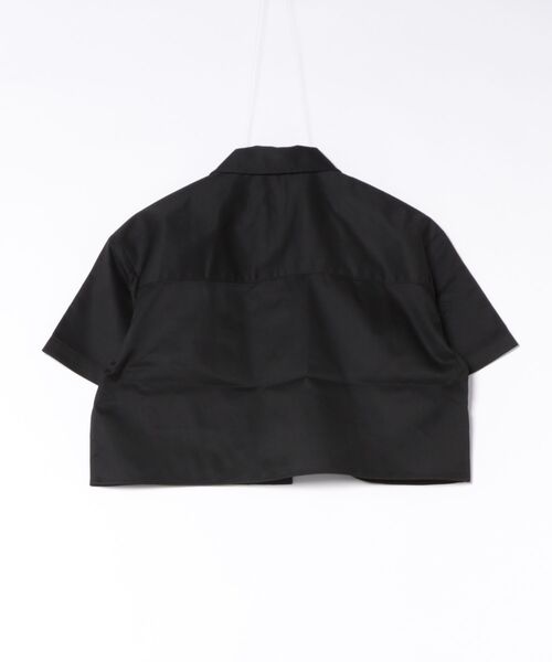 Dickies(ディッキーズ)の「Dickies/ディッキーズ ショート ワークシャツ(シャツ/ブラウス・レディース・レオパード/ブラック/ベージュ・LARGE/MEDIUM)」の9枚目の写真