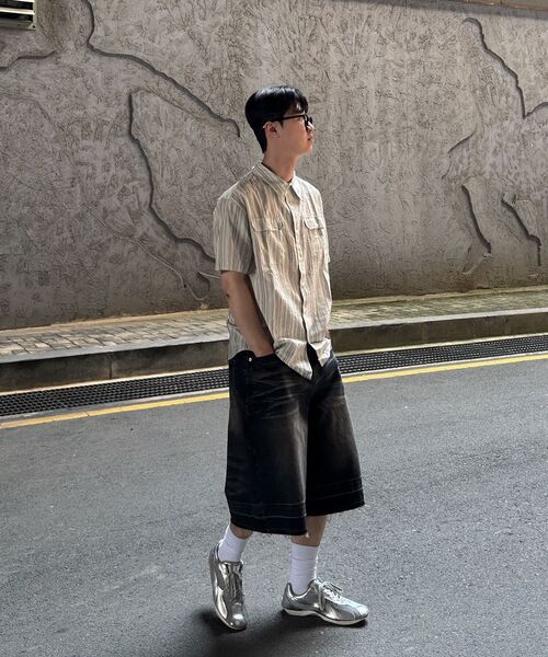YASE（ヤセ）の「[Lab Series] スパイダー レザー スニーカー シルバー（スニーカー・レディース・その他・23cm/24cm/25cm/26cm/27cm/28cm/29cm/23.5cm/24.5cm/25.5cm/26.5cm/27.5cm/28.5cm）」の14枚目の写真