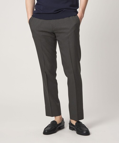 A DAY IN THE LIFE UNITED ARROWS(アデイインザライフユナイテッドアローズ)の「ドライ オックスフォード ストレッチ ノープリーツスラックス-ウォッシャブル-<A DAY IN THE LIFE>(スラックス・メンズ・グレー系/ダークグレー・XL/M/S/L)」の3枚目の写真