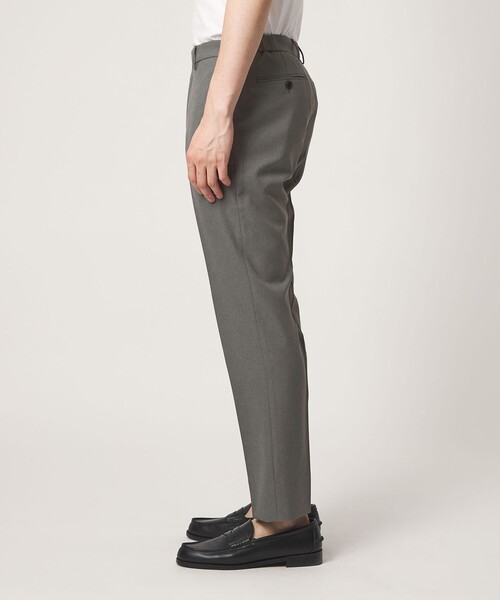 A DAY IN THE LIFE UNITED ARROWS(アデイインザライフユナイテッドアローズ)の「ドライ オックスフォード ストレッチ ノープリーツスラックス-ウォッシャブル-<A DAY IN THE LIFE>(スラックス・メンズ・グレー系/ダークグレー・XL/M/S/L)」の5枚目の写真