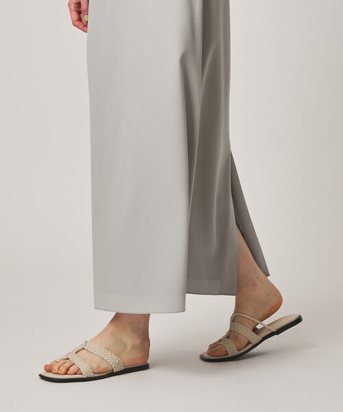 Steven Alan(スティーブンアラン)の「<Steven Alan>バックサテン ジョーゼット ロングスカート(スカート・レディース・ネイビー/ライトグレー・S/M)」の12枚目の写真