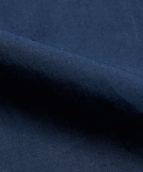 BASISBROEK（バシスブルック）の「VAKEN -SOLID-（シャツ/ブラウス・メンズ・サックスブルー/ネイビー・1/2）」の5枚目の写真