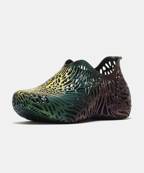MAGIC STICK(マジックスティック)の「MAGIC STICK 3D PT SHOES mw3dp (EGG PLANT) PMS-001(スニーカー・メンズ・モスグリーン・26cm/27cm/28cm)」の2枚目の写真