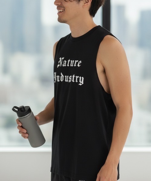 RVCA(ルーカ)の「RVCA メンズ NATURE INDASTRY VENT TT タンクトップ 【2026年夏モデル】(タンクトップ・メンズ・ホワイト/ブラック/キャメル・SMALL/MEDIUM/LARGE/X-LARGE)」の2枚目の写真