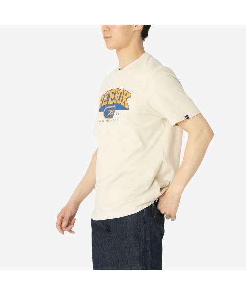 Reebok（リーボック）の「3D グラフィック Tシャツ / 3D GRAPHIC TEE（Tシャツ/カットソー・メンズ・グレイッシュベージュ・X-LARGE/SMALL/MEDIUM/LARGE）」の2枚目の写真
