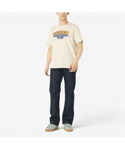 Reebok（リーボック）の「3D グラフィック Tシャツ / 3D GRAPHIC TEE（Tシャツ/カットソー・メンズ・グレイッシュベージュ・X-LARGE/SMALL/MEDIUM/LARGE）」の5枚目の写真