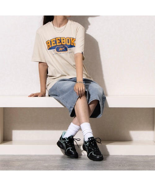 Reebok（リーボック）の「3D グラフィック Tシャツ / 3D GRAPHIC TEE（Tシャツ/カットソー・メンズ・グレイッシュベージュ・X-LARGE/SMALL/MEDIUM/LARGE）」の13枚目の写真
