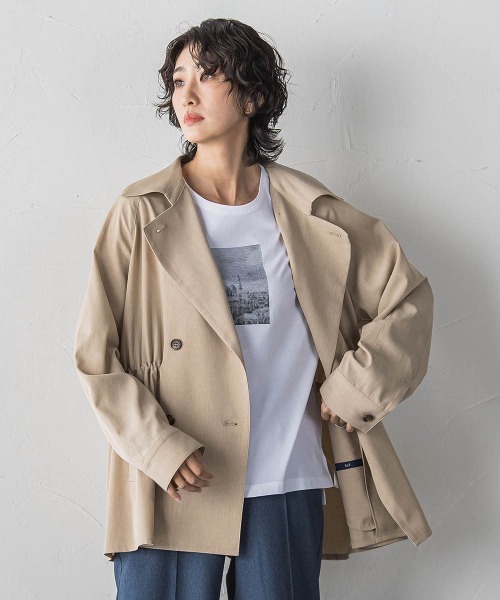 la.f…(ラエフ)の「刺繍Tシャツ(Tシャツ/カットソー・レディース・ホワイト/チャコールグレー・9号/11号)」の17枚目の写真