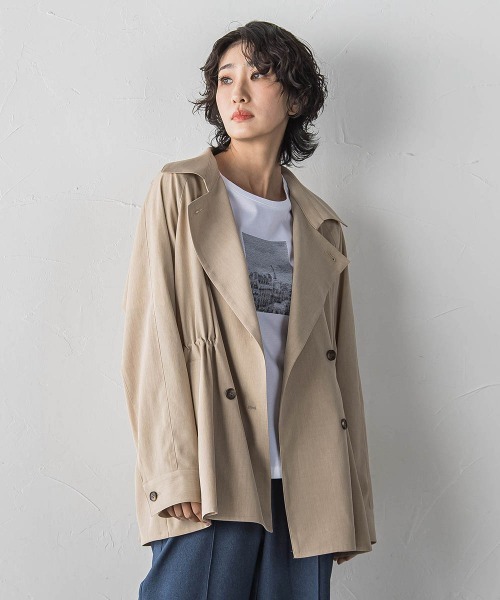 la.f…(ラエフ)の「刺繍Tシャツ(Tシャツ/カットソー・レディース・ホワイト/チャコールグレー・9号/11号)」の18枚目の写真