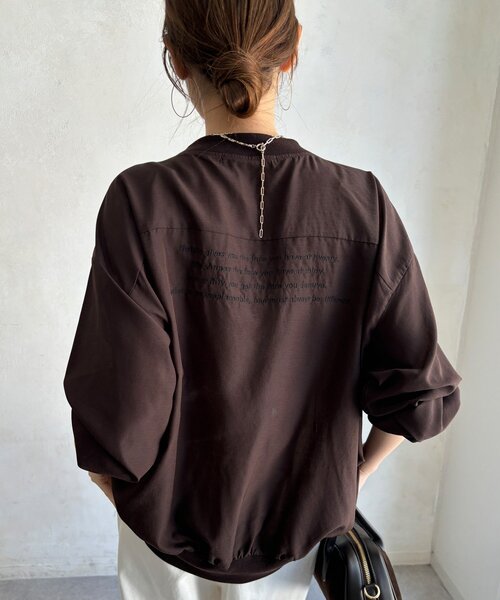 WEB-лимит/новый цвет — футболка Back Logo Cardigan
