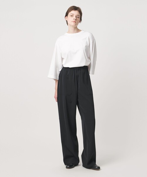 LOEFF（ロエフ）の「＜LOEFF＞ファティーグ パンツ（その他パンツ・レディース・ブラック・0/1）」の2枚目の写真