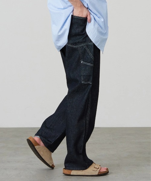 Lee(リー)の「Lee/リー COMFY PAINTER(その他パンツ・メンズ・インディゴブルー/ダークインディゴブルー・SMALL/MEDIUM/LARGE)」の5枚目の写真