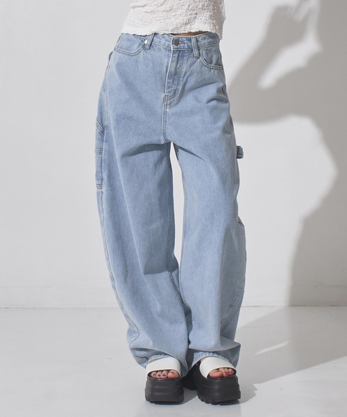 ANAP(アナップ)の「ハートポケット バレルカーゴパンツ(その他パンツ・レディース・ライトブルー/ブラック・S/M)」の15枚目の写真
