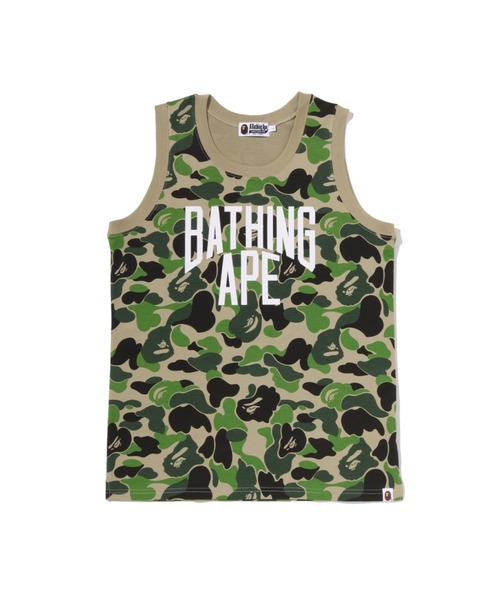 A BATHING APE タンクトップABCカモ2緑 ABC CAMO TANK TOP（タンクトップ）｜A BATHING APE（アベイシング