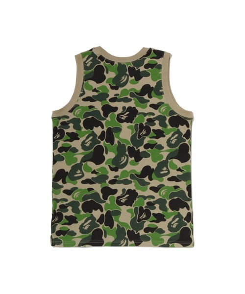 A BATHING APE（アベイシングエイプ）の「ABC CAMO TANK TOP（タンクトップ・メンズ・ピンク/ブルー/グリーン・MEDIUM/LARGE/SMALL/X-LARGE/XX-LARGE）」の4枚目の写真