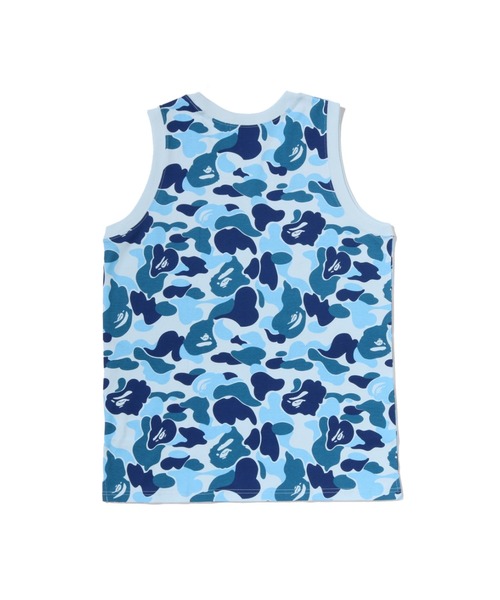 A BATHING APE（アベイシングエイプ）の「ABC CAMO TANK TOP（タンクトップ・メンズ・ピンク/ブルー/グリーン・MEDIUM/LARGE/SMALL/X-LARGE/XX-LARGE）」の5枚目の写真