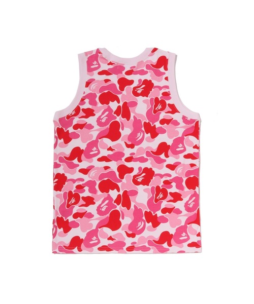 A BATHING APE（アベイシングエイプ）の「ABC CAMO TANK TOP（タンクトップ・メンズ・ピンク/ブルー/グリーン・MEDIUM/LARGE/SMALL/X-LARGE/XX-LARGE）」の6枚目の写真