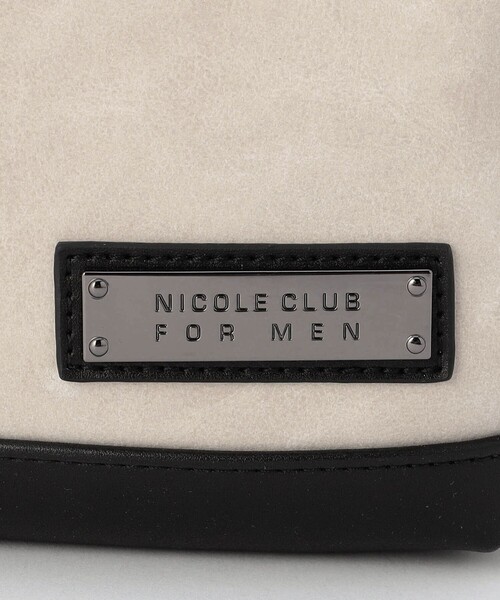 NICOLE CLUB FOR MEN(ニコルクラブフォーメン)の「2WAYボディバッグ(ボディバッグ/ウエストポーチ・メンズ・ベージュ/ブラック/ネイビー・FREE)」の20枚目の写真