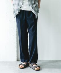 URBAN RESEARCH DOORS | COOLFIBER ツイルシャーリングスラックス(その他パンツ)