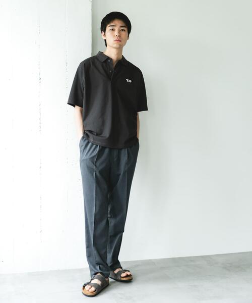 URBAN RESEARCH DOORS(アーバンリサーチドアーズ)の「COOLFIBER ツイルシャーリングスラックス(その他パンツ・メンズ・ベージュ/チャコールグレー/ネイビー・MEDIUM/LARGE)」の8枚目の写真