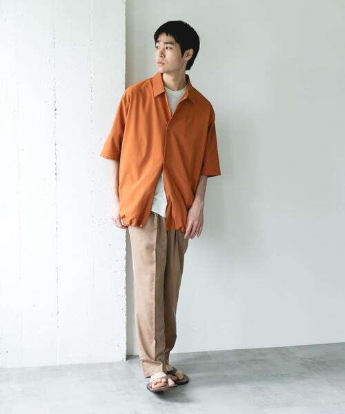 URBAN RESEARCH DOORS(アーバンリサーチドアーズ)の「COOLFIBER ツイルシャーリングスラックス(その他パンツ・メンズ・ベージュ/チャコールグレー/ネイビー・MEDIUM/LARGE)」の19枚目の写真
