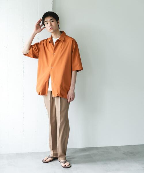 URBAN RESEARCH DOORS(アーバンリサーチドアーズ)の「COOLFIBER ツイルシャーリングスラックス(その他パンツ・メンズ・ベージュ/チャコールグレー/ネイビー・MEDIUM/LARGE)」の20枚目の写真