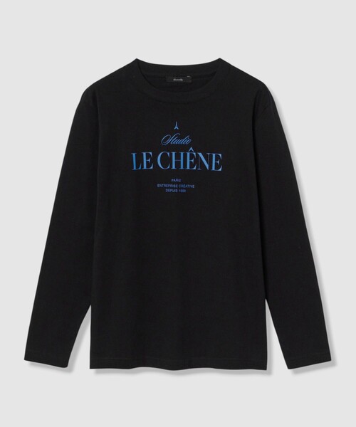 allureville(アルアバイル)の「ステッカーロゴロングTシャツ(Tシャツ/カットソー・レディース・ブラック/オフホワイト/ベージュ・2)」の22枚目の写真