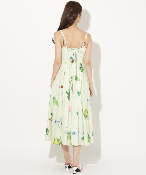 AND COUTURE(アンドクチュール)の「フルーツ柄プリントキャミワンピース(ワンピース・レディース・グリーン系その他/ブルー系その他/ホワイト系その他・FREE)」の11枚目の写真