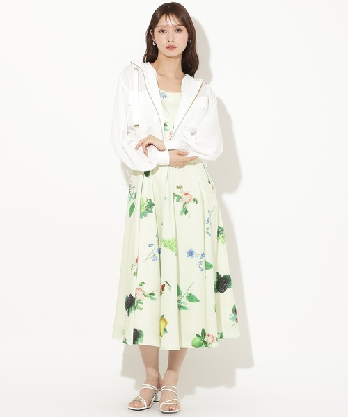 AND COUTURE(アンドクチュール)の「フルーツ柄プリントキャミワンピース(ワンピース・レディース・グリーン系その他/ブルー系その他/ホワイト系その他・FREE)」の15枚目の写真