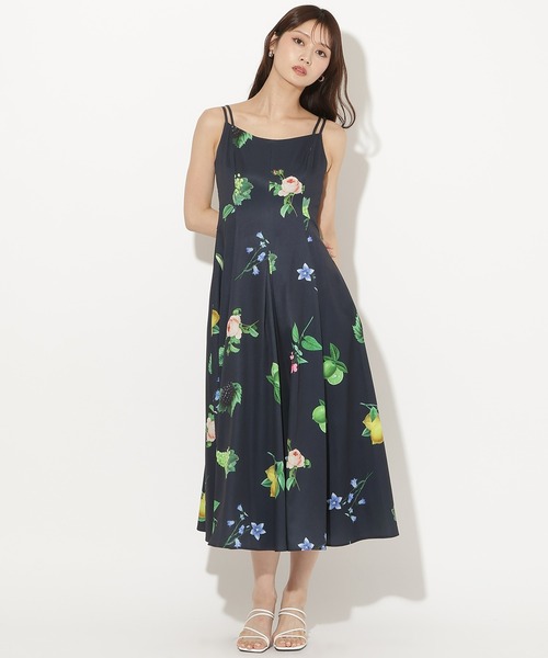 AND COUTURE(アンドクチュール)の「フルーツ柄プリントキャミワンピース(ワンピース・レディース・グリーン系その他/ブルー系その他/ホワイト系その他・FREE)」の16枚目の写真
