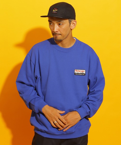 ROTAR(ローター)の「MINIMAL CITY Wappen Sweat(スウェット・メンズ・ブラック/モスグリーン/ミックスグレー/ブルー系その他・SMALL/MEDIUM/LARGE/X-LARGE)」の1枚目の写真