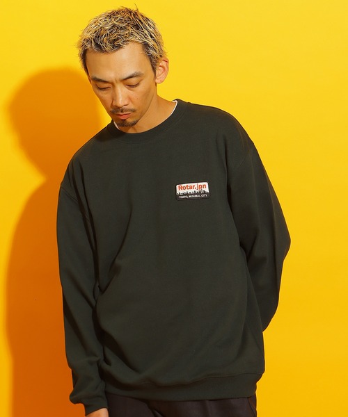 ROTAR(ローター)の「MINIMAL CITY Wappen Sweat(スウェット・メンズ・ブラック/モスグリーン/ミックスグレー/ブルー系その他・SMALL/MEDIUM/LARGE/X-LARGE)」の4枚目の写真