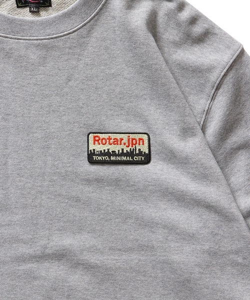 ROTAR(ローター)の「MINIMAL CITY Wappen Sweat(スウェット・メンズ・ブラック/モスグリーン/ミックスグレー/ブルー系その他・SMALL/MEDIUM/LARGE/X-LARGE)」の9枚目の写真