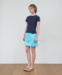 BASIC SIMBOL T-SHIRT_NAVY