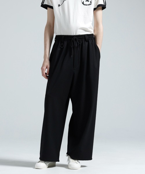 Y-3(ワイスリー)の「Y-3 WOOL STRAIGHT LEG PANTS(その他パンツ・メンズ・ブラック・X-LARGE/XX-SMALL/X-SMALL/SMALL/MEDIUM/LARGE)」の4枚目の写真